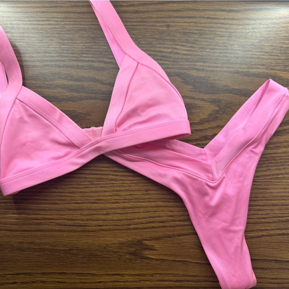 ONE ONE SWIMWEAR PINK BIKINI